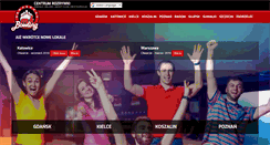 Desktop Screenshot of mkbowling.pl